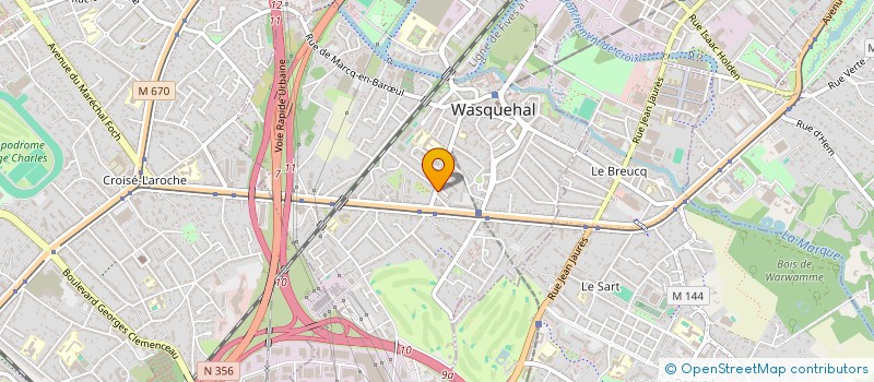 localisation de l'entreprise OGARUN  WASQUEHAL