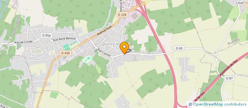 localisation de l'entreprise OGC FULFILLMENT  QUINCY-VOISINS