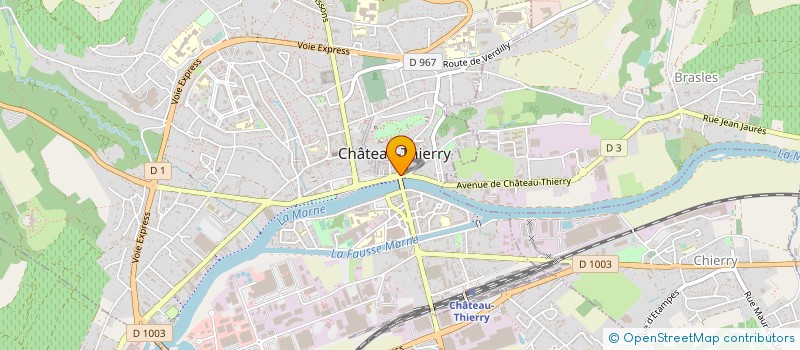 localisation de l'entreprise OGCC à CHATEAU-THIERRY