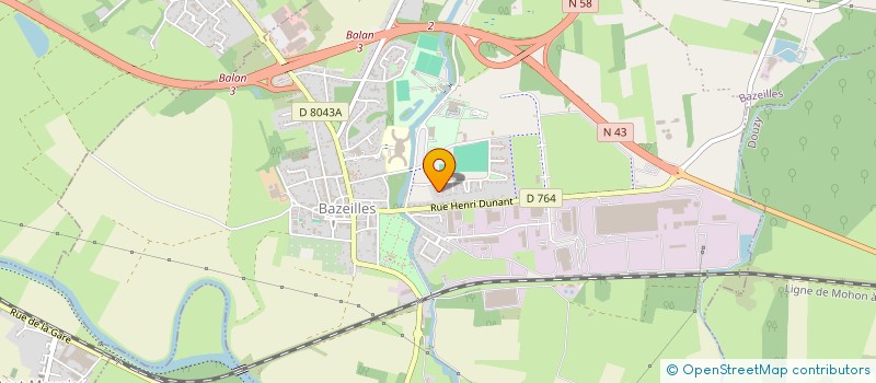 localisation de l'entreprise OGDS FOOD & DRIVE  POURU-SAINT-REMY