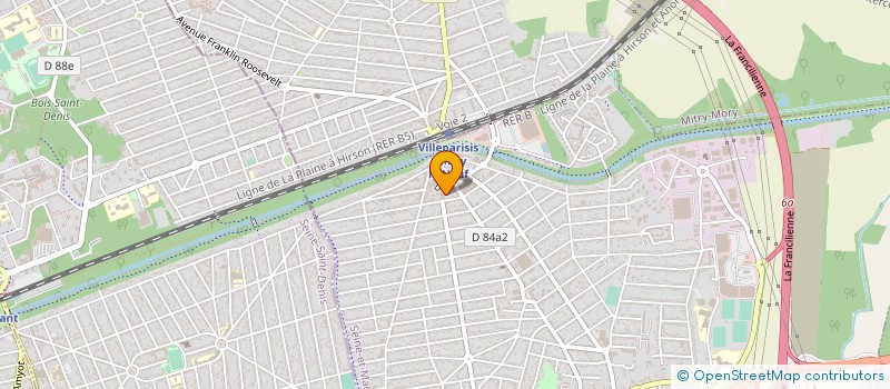 localisation de l'entreprise OGE  VILLEPARISIS