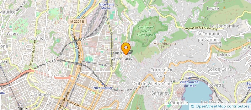 localisation de l'entreprise OGEBLAC BLANCHE DE CASTILLE à NICE