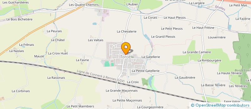 localisation de l'entreprise OGEC  TORCE