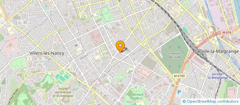 localisation de l'entreprise OGEC à NANCY