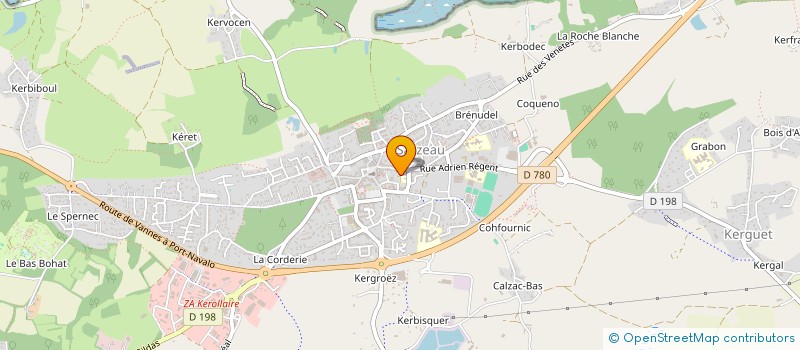 localisation de l'entreprise OGEC à SARZEAU