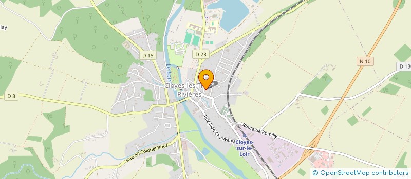 localisation de l'entreprise OGEC à CLOYES-LES-TROIS-RIVIERES