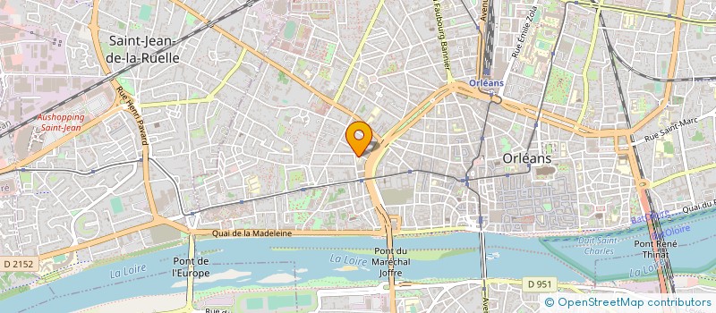 localisation de l'entreprise OGEC à ORLEANS