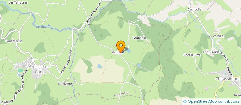 localisation de l'entreprise OGEC  SAINT-SYMPHORIEN-DE-LAY