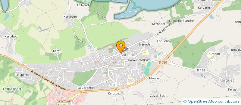 localisation de l'entreprise OGEC  SARZEAU