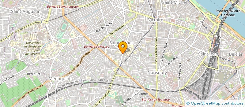 localisation de l'entreprise OGEC ALBERT LE GRAND à BORDEAUX