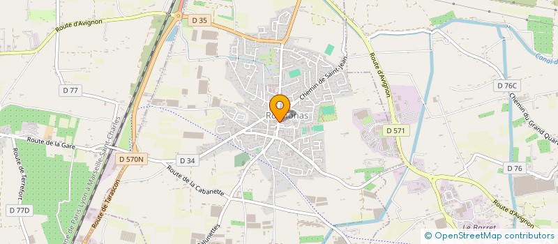 localisation de l'entreprise OGEC ALPILLES DURANCE  ROGNONAS