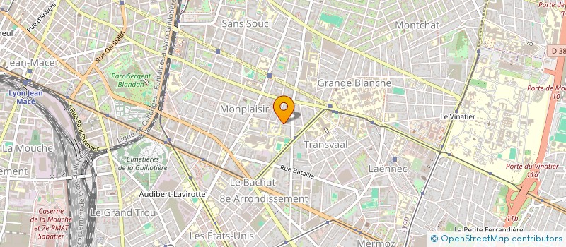 localisation de l'entreprise OGEC ASSOCIATION COURS PIERRE TERMIER à LYON