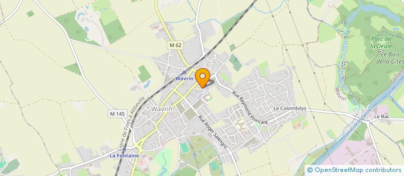 localisation de l'entreprise OGEC ASSOCIATION ECOLE ET FAMILLE IMMACULEE CONCEPTION  WAVRIN