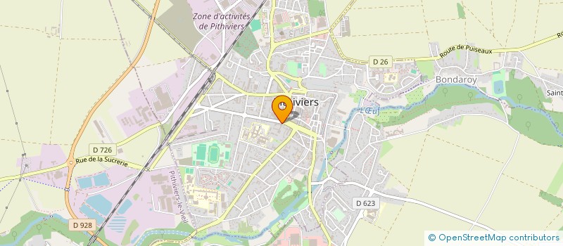 localisation de l'entreprise OGEC BEAUCE GATINAIS à PITHIVIERS