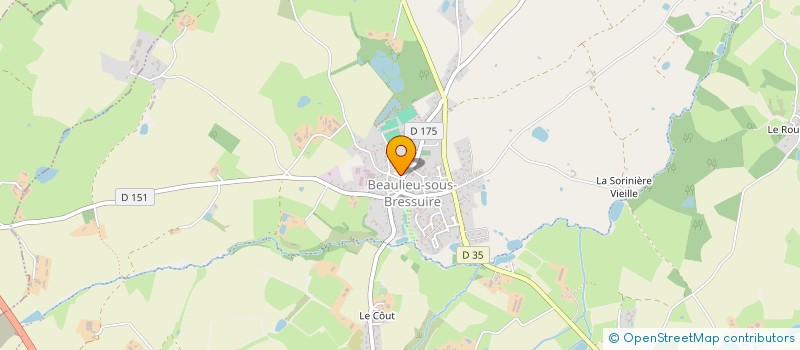 localisation de l'entreprise OGEC BEAULIEU SOUS BRESSUIRE à BRESSUIRE