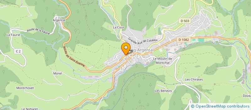 localisation de l'entreprise OGEC BOURG ARGENTAL à BOURG-ARGENTAL