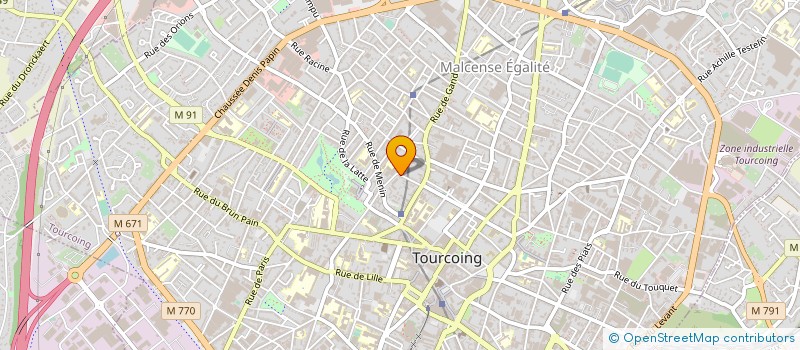 localisation de l'entreprise OGEC CARDINAL LIENART à TOURCOING