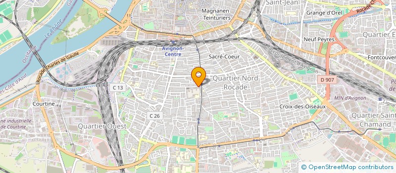 localisation de l'entreprise OGEC CHAMPFLEURY à AVIGNON