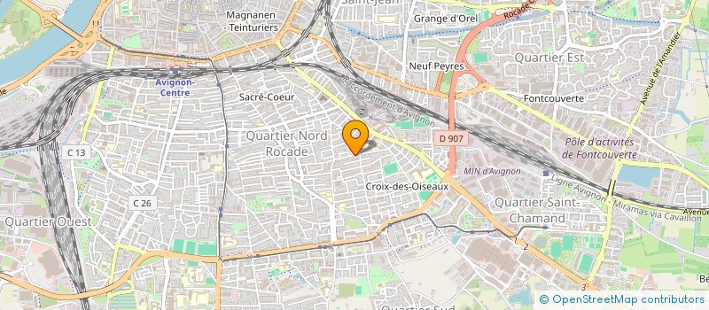 localisation de l'entreprise OGEC CHARLES PEGUY à AVIGNON