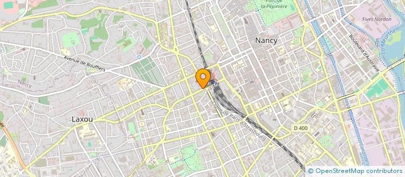 localisation de l'entreprise OGEC CLAUDE DAUNOT - SAINT LEON IX à NANCY