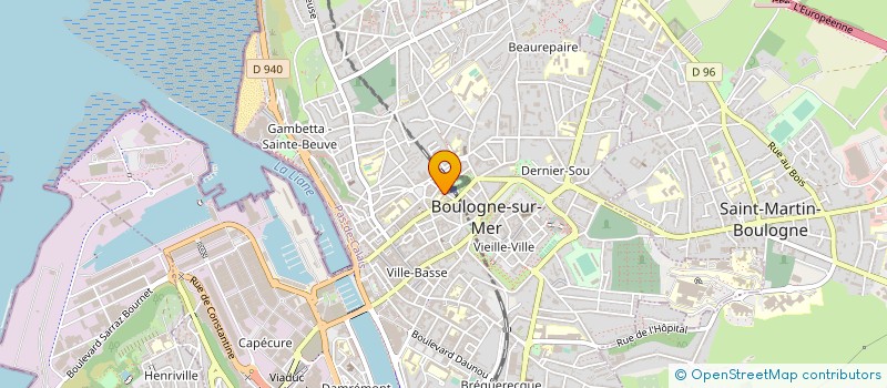 localisation de l'entreprise OGEC COLLEGE MIXTE ST JOSEPH DE NAVARIN à BOULOGNE-SUR-MER