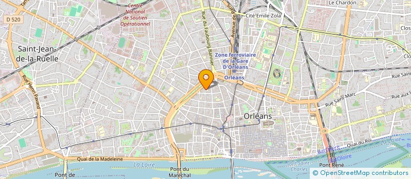 localisation de l'entreprise OGEC COURS ST CHARLES NTRE DAME RECOUVRA à ORLEANS