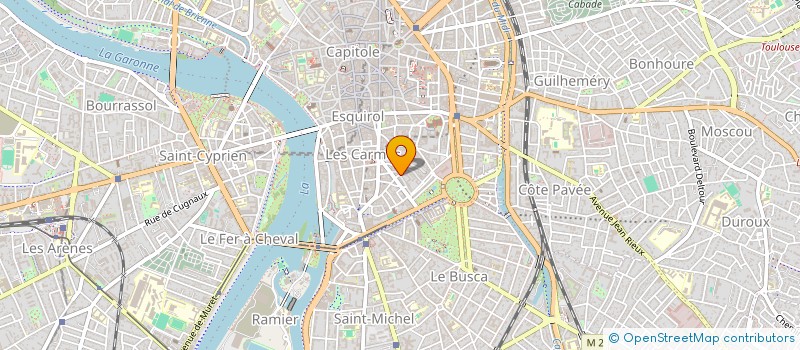 localisation de l'entreprise OGEC COURS ST THOMAS D'AQUIN à TOULOUSE