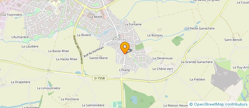 localisation de l'entreprise OGEC D'ARDELAY à LES HERBIERS