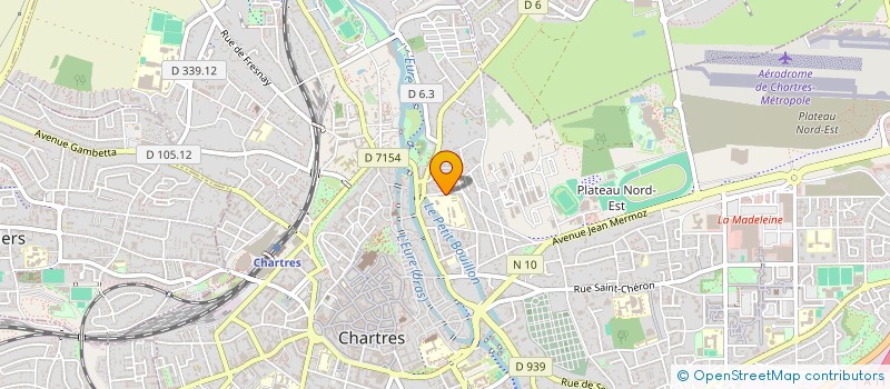 localisation de l'entreprise OGEC D'ENSEIGNEMENT DU BASSIN CHARTRAIN à CHARTRES