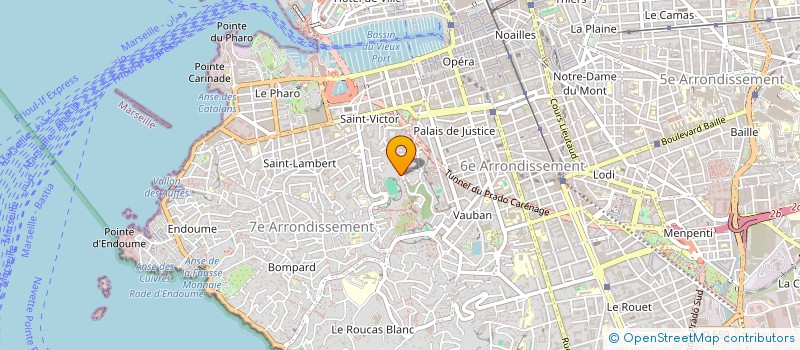 localisation de l'entreprise OGEC D ORGUE DU DIOCESE DE MARSEILLE à MARSEILLE