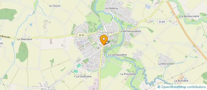 localisation de l'entreprise OGEC DE CHAVAGNES EN PAILLERS à CHAVAGNES-EN-PAILLERS