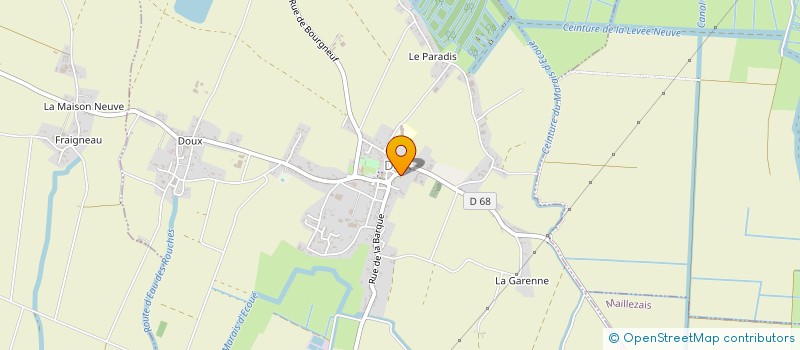 localisation de l'entreprise OGEC DE DOIX à DOIX LES FONTAINES