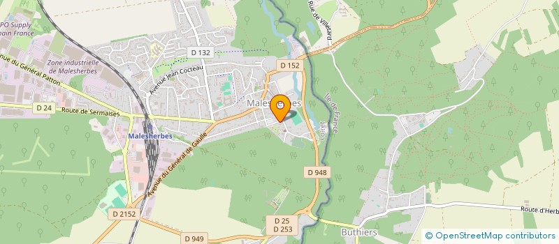 localisation de l'entreprise OGEC DE L'ECOLE JEANNE-D'ARC à LE MALESHERBOIS