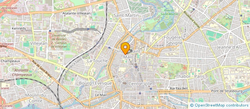 localisation de l'entreprise OGEC DE L'ECOLE MARCEL CALLO DE RENNES  RENNES