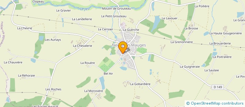 localisation de l'entreprise OGEC DE L ECOLE PRIVEE MIXTE à CHEMILLE-EN-ANJOU