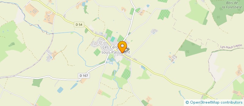 localisation de l'entreprise OGEC DE L ECOLE PRIVEE MIXTE à LYS-HAUT-LAYON