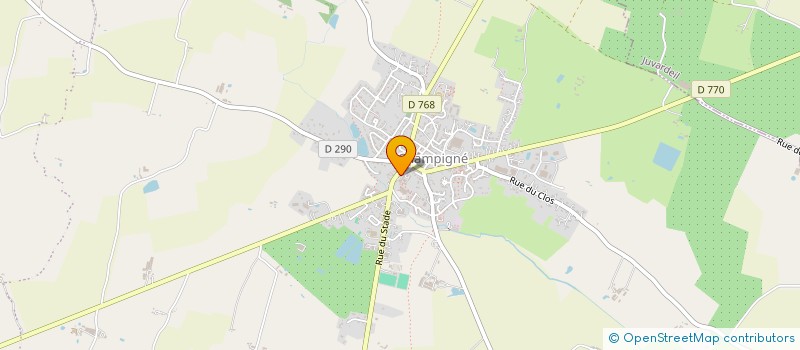 localisation de l'entreprise OGEC DE L ECOLE PRIVEE MIXTE à LES HAUTS-D'ANJOU