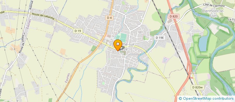localisation de l'entreprise OGEC DE L'ECOLE SAINT LOUIS à LABARTHE-SUR-LEZE
