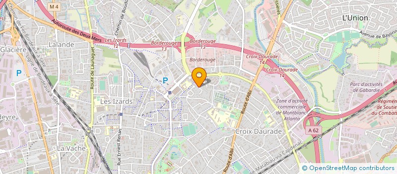 localisation de l'entreprise OGEC DE L'ECOLE STE GERMAINE à TOULOUSE