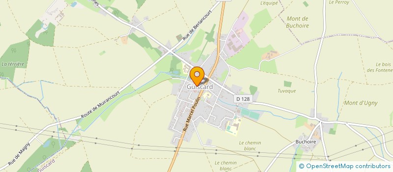 localisation de l'entreprise OGEC DE L ECOLE STE PHILOMENE  GUISCARD