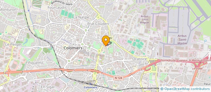localisation de l'entreprise OGEC DE L'ECOLE STE THERESE à COLOMIERS