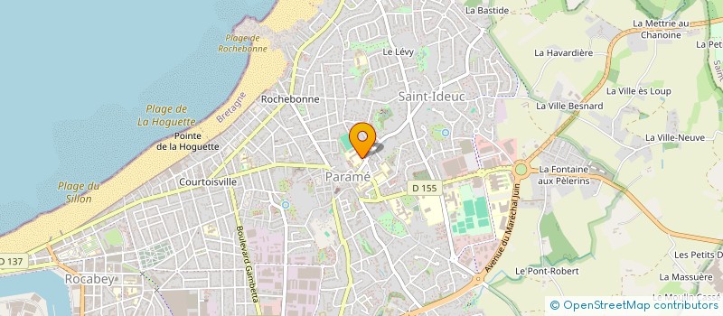 localisation de l'entreprise OGEC DE L'ENSEMBLE SCOLAIRE NOTRE DAME DES CHENES  SAINT-MALO