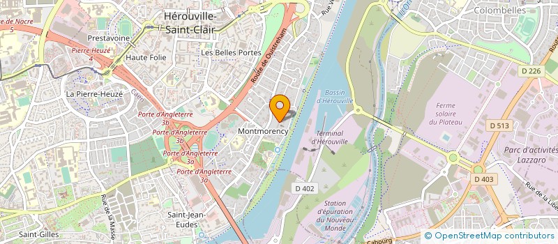 localisation de l'entreprise OGEC DE L'INSTITUT SUPERIEUR DE FORMATION DE L'ENSEIGNEMENT CATHOLIQUE DE NORMANDIE à HEROUVILLE-SAINT-CLAIR