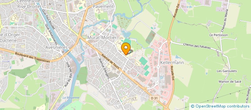 localisation de l'entreprise OGEC DE LA SALLE à LAVAL