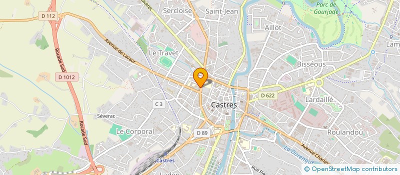 localisation de l'entreprise OGEC DE LA SALLE CASTRES à CASTRES
