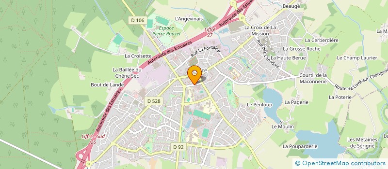 localisation de l'entreprise OGEC DE LIFFRE  LIFFRE