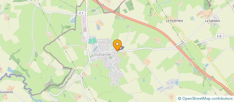 localisation de l'entreprise OGEC DE LOUBLANDE à MAULEON