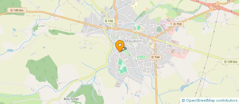 localisation de l'entreprise OGEC DE MAULEON à MAULEON