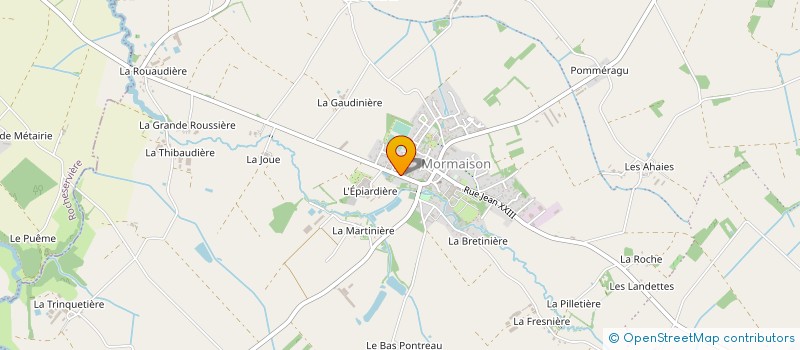 localisation de l'entreprise OGEC DE MORMAISON à MONTREVERD