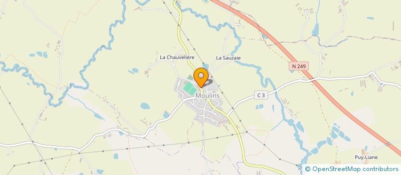 localisation de l'entreprise OGEC DE MOULINS à MAULEON